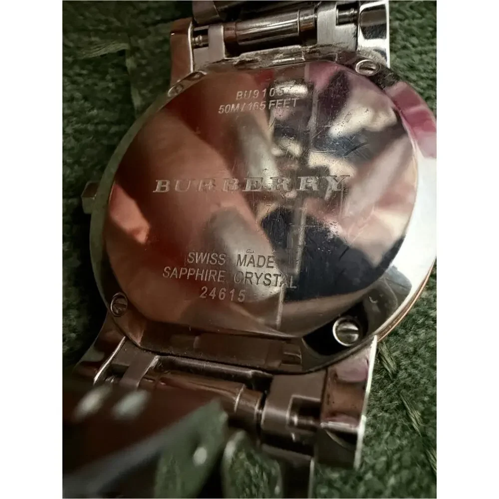 Burberry BU9105 Two-Tone Rose Gold Stainless Steel Ladies Watch